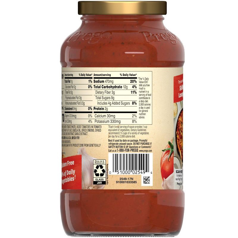 slide 2 of 9, Prego Pasta Sauce Traditional Italian Tomato Sauce 24oz, 24 oz