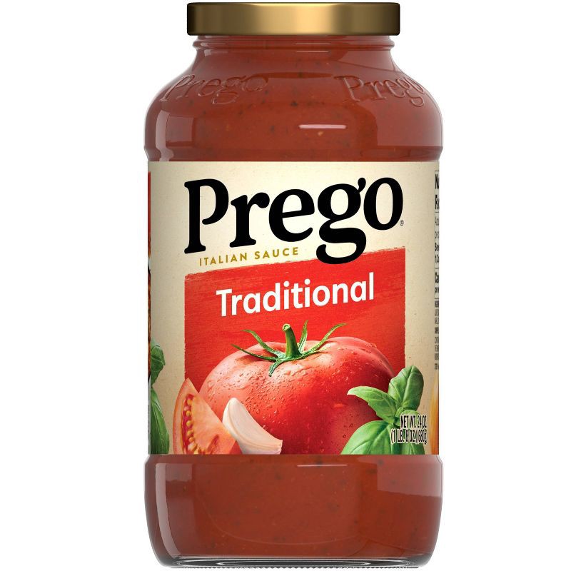 slide 1 of 10, Prego Pasta Sauce Traditional Italian Tomato Sauce 24oz, 24 oz