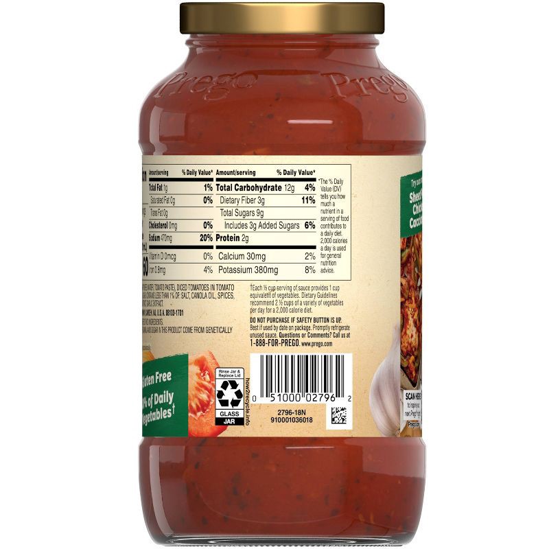 slide 3 of 10, Prego Pasta Sauce Italian Tomato Sauce with Fresh Mushroom - 24oz, 24 oz