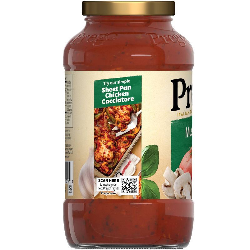 slide 4 of 10, Prego Pasta Sauce Italian Tomato Sauce with Fresh Mushroom - 24oz, 24 oz