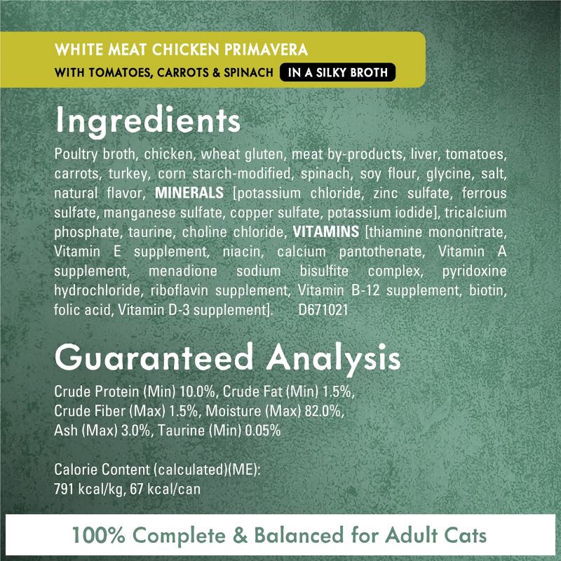 slide 7 of 11, Purina Fancy Feast Medleys with Tuna,Chicken and Turkey Gourmet Wet Cat Food In a Classic Sauce Primavera Collection - 3oz/12ct Variety Pack, 12 ct; 3 oz