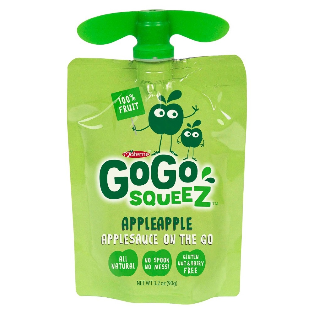 slide 2 of 3, Gogo Squeez Applesauce On The Go Pouch, 3.2 oz