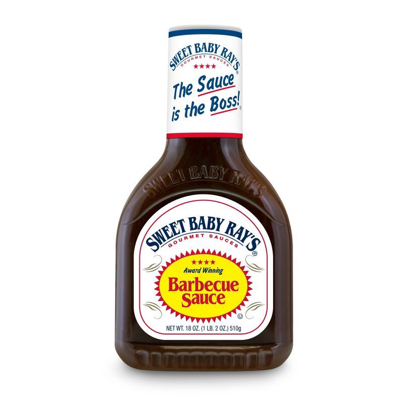 slide 1 of 3, Sweet Baby Ray's Barbecue Sauce - 18oz, 18 oz