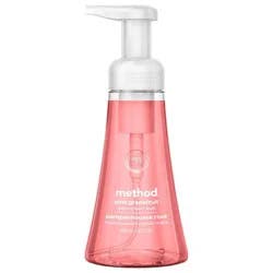 Method Foaming Hand Soap - Pink Grapefruit - 10 fl oz: Ethyl Alcohol-Free, Contains Aloe, Paraben-Free, Pump Bottle