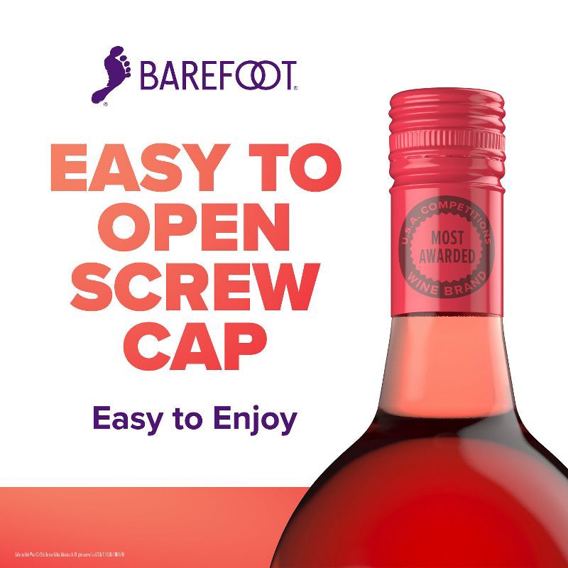 slide 6 of 7, Barefoot Cellars Red Moscato Red Wine - 1.5L Bottle, 1.5 liter