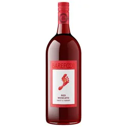 Barefoot Cellars Red Moscato Red Wine - 1.5L Bottle
