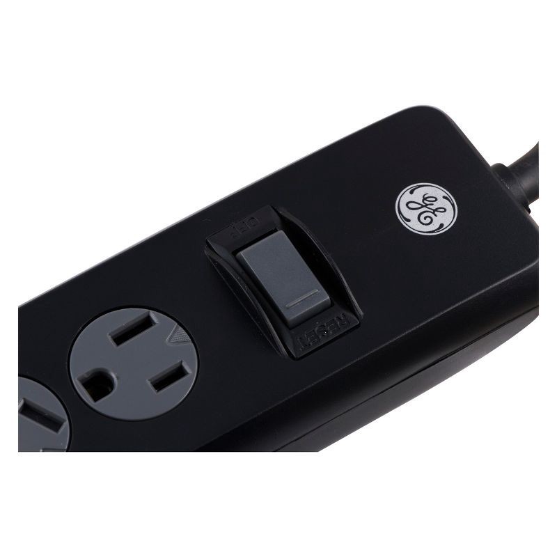 slide 4 of 5, General Electric GE 4 Outlet Surge Protector Power Strip with 2 USB Ports, 1 ct