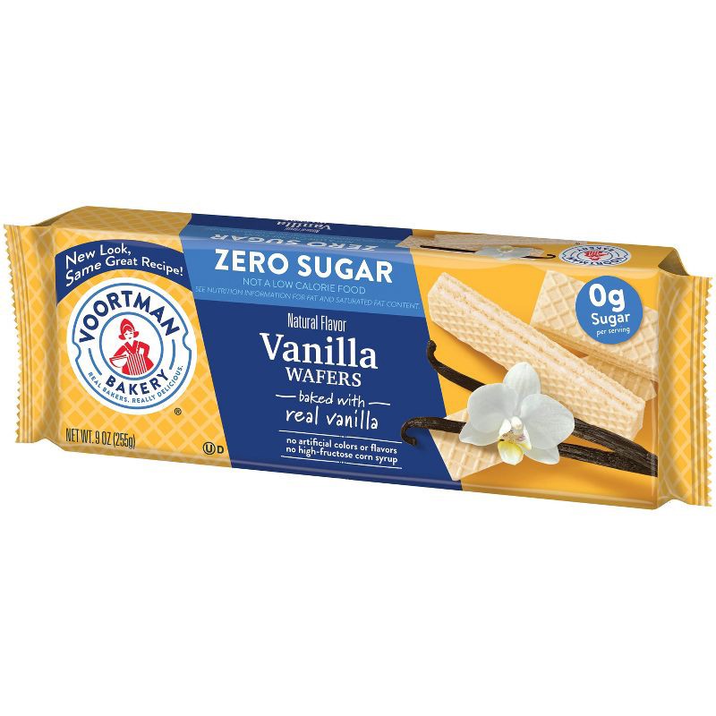 slide 12 of 18, Voortman Sugar Free Vanilla Wafers - 9oz, 9 oz