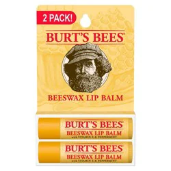 Burt&#x27;s Bees Natural Origin Beeswax Lip Balm - 2pk