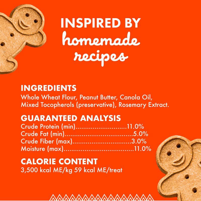 slide 3 of 10, Buddy Biscuits Oven Baked Crunchy Peanut Butter Dog Treats - 1lb, 1 lb