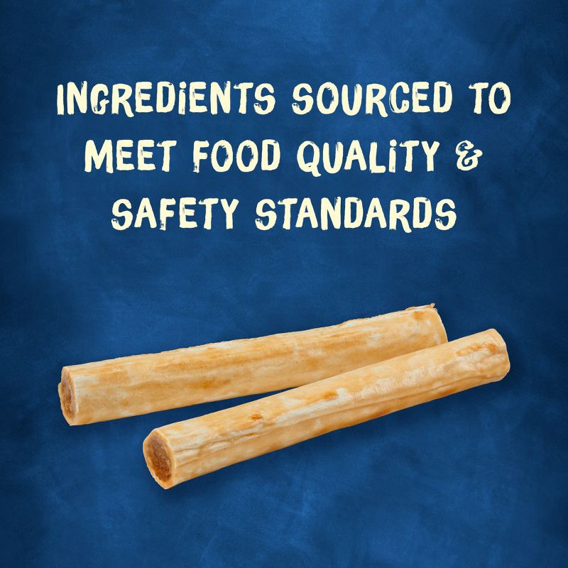 slide 12 of 12, Purina Busy Rawhide Chewy Beef Flavored Bones Rollhide Dog Treats Pouch - S/M - 9ct, 9 ct