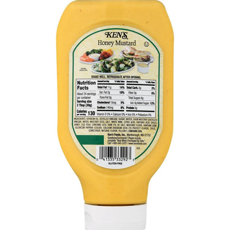 slide 3 of 4, Ken's Steak House Honey Mustard Dressing, Topping & Spread - 24fl oz, 24 fl oz