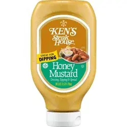 Ken's Steak House Honey Mustard Dressing, Topping & Spread - 24fl oz