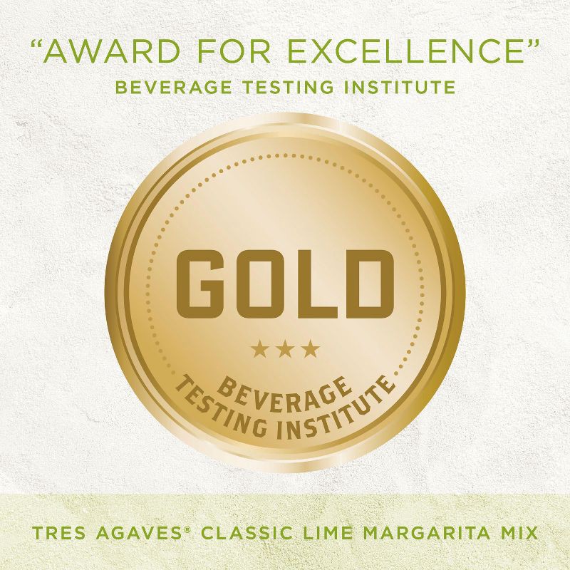 slide 3 of 8, Tres Agaves Organic Margarita Mix - 1L Bottle, 1 liter