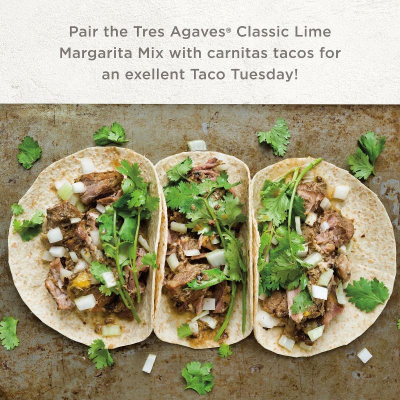 slide 5 of 8, Tres Agaves Organic Margarita Mix - 1L Bottle, 1 liter