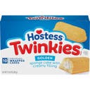 Hostess Twinkies - 13.58oz/10ct: Cream Filling, No Artificial Sweeteners