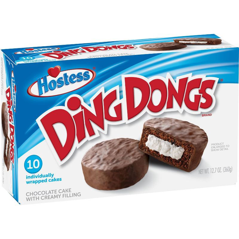 slide 8 of 13, Hostess Ding Dongs - 10ct/12.7oz, 10 ct; 12.7 oz