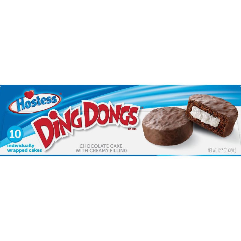 slide 11 of 13, Hostess Ding Dongs - 10ct/12.7oz, 10 ct; 12.7 oz