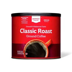 Classic Roast Medium Roast Ground Coffee - 25.9oz - Market Pantry™