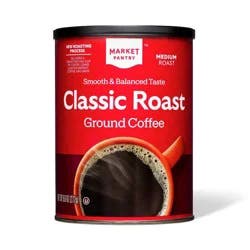 Classic Roast Medium Roast Ground Coffee - 9.6oz - Market Pantry™