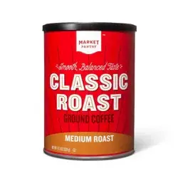Classic Roast Medium Roast Ground Coffee - 11.3oz - Market Pantry™
