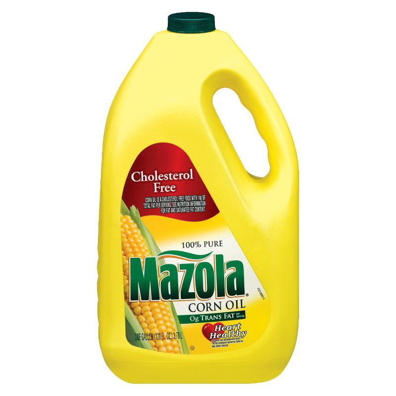 slide 1 of 3, Mazola 100% Pure Corn Oil - 128oz, 128 oz