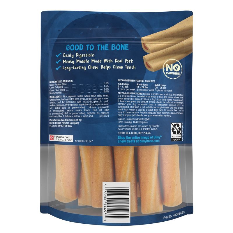 slide 2 of 12, Purina Busy Bone Mini Chewy Pork Flavor Dog Treats - 21oz/12ct, 21 oz, 12 ct