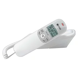 AT&T TR1909 Trimline Corded Phone with Caller ID - White