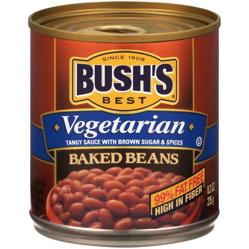 slide 7 of 7, Bush's Vegetarian Baked Beans - 8.3oz, 8.3 oz