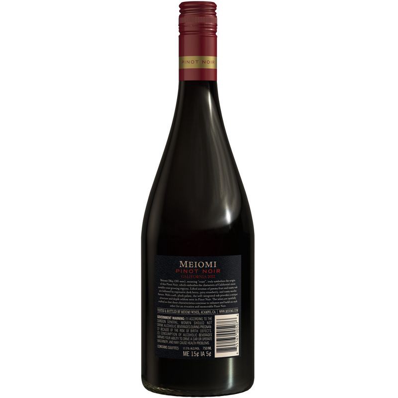 slide 13 of 13, Meiomi Pinot Noir Red Wine - 750ml Bottle, 750 ml