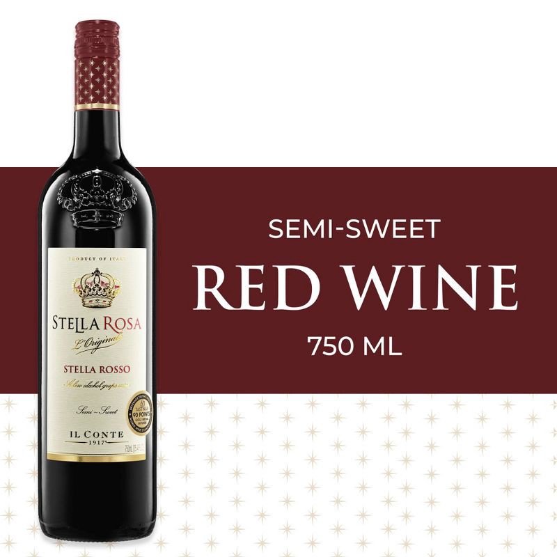 slide 2 of 12, Stella Rosa Rosso - 750ml Bottle, 750 ml