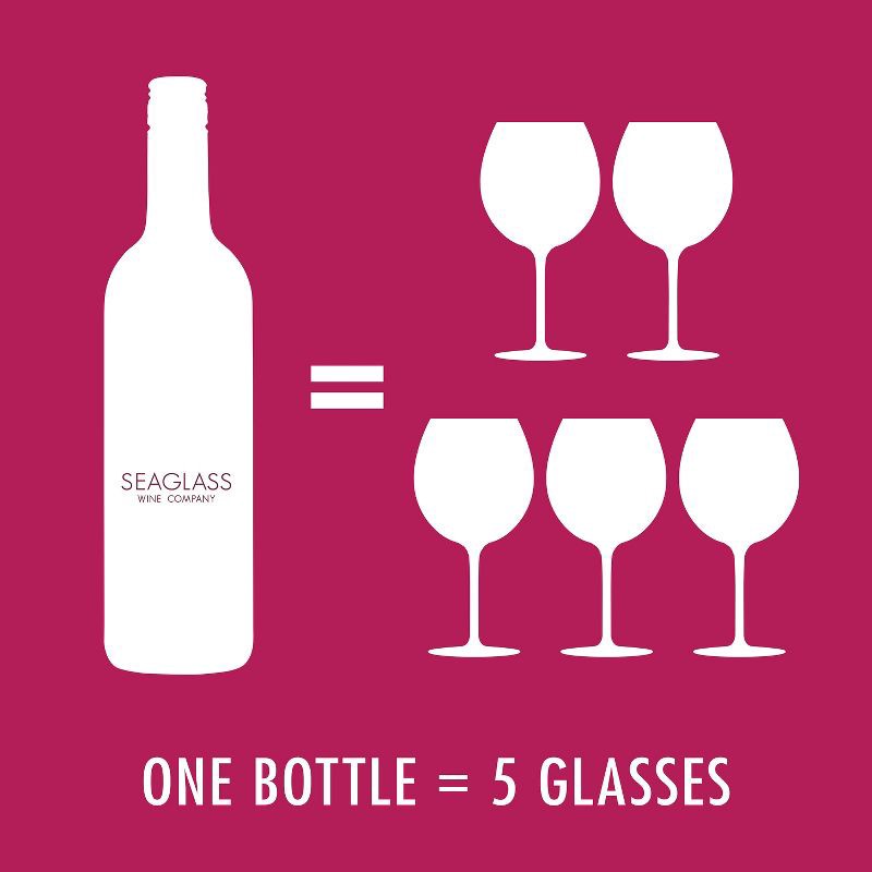 slide 6 of 6, SEAGLASS Pinot Noir Red Wine - 750ml Bottle, 750 ml