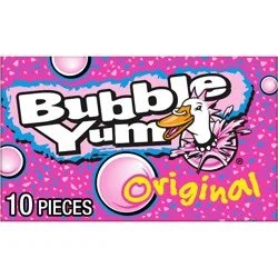 Bubble Yum Original Bubble Gum - 2.82oz/10ct