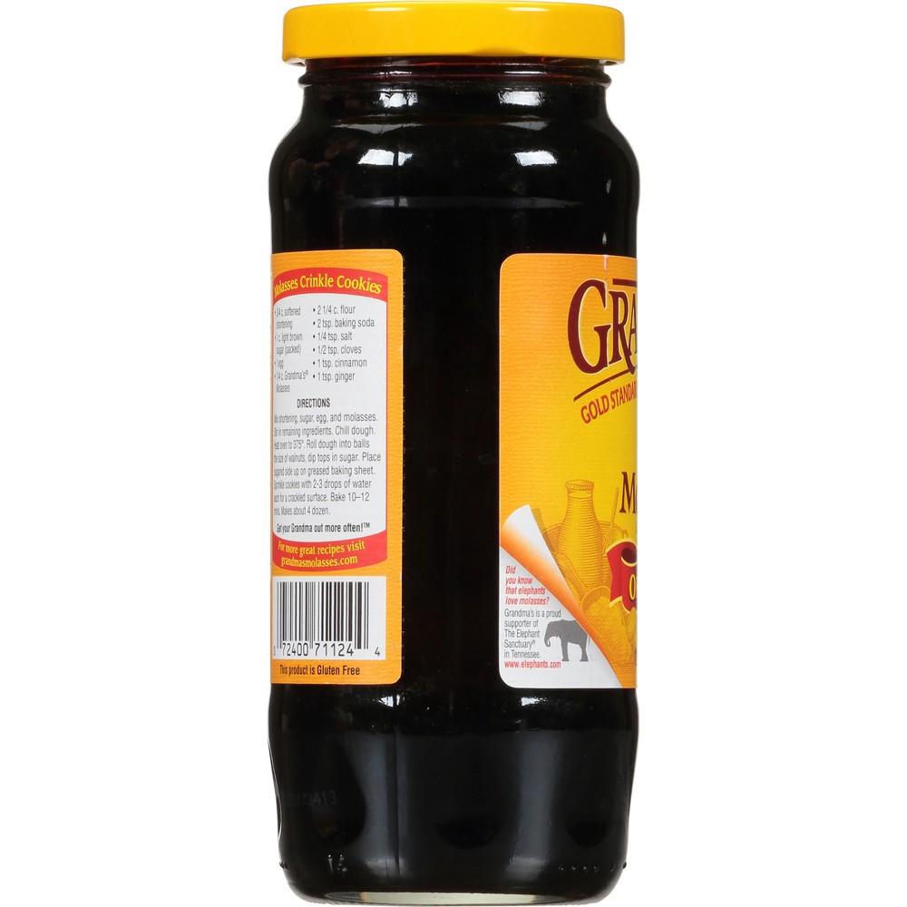 Grandma's Original Unsulphured Molasses 12 fl. oz. Jar 12 oz Shipt
