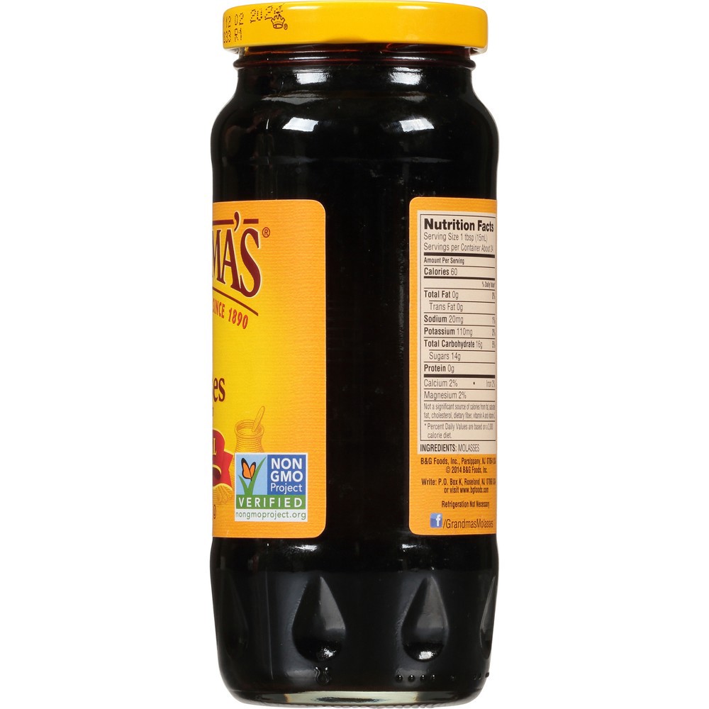 Grandma's Original Unsulphured Molasses 12 fl. oz. Jar 12 oz Shipt