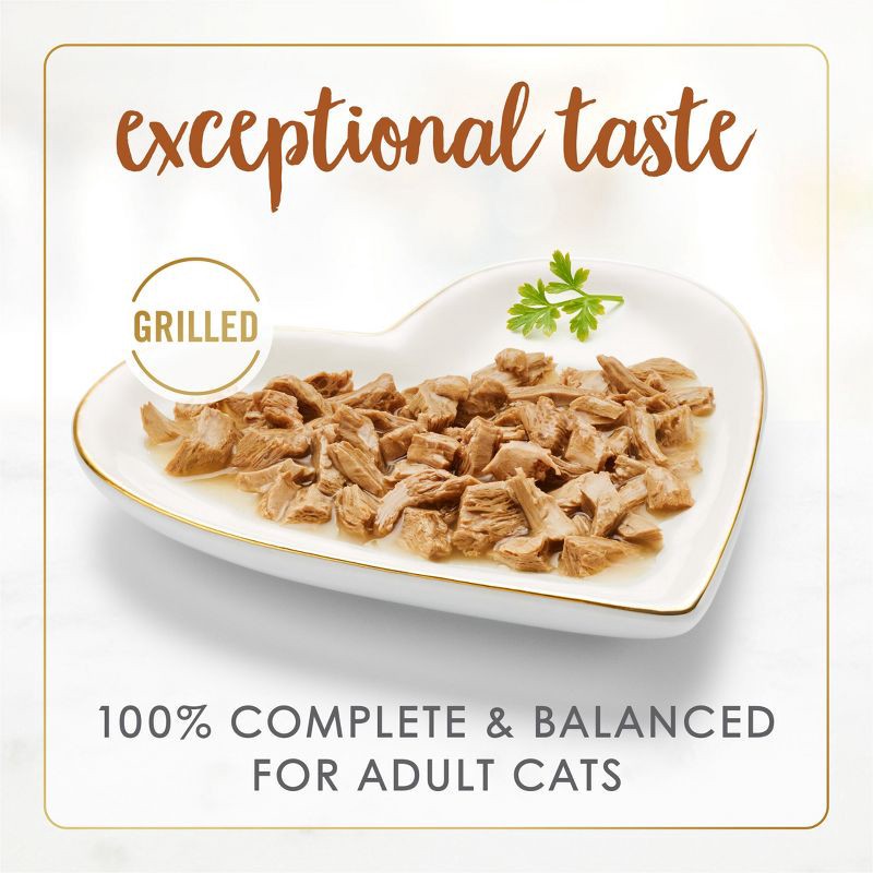 slide 4 of 10, Purina Fancy Feast Grilled Gourmet Wet Cat Food Liver & Chicken Feast In Gravy - 3oz, 3 oz