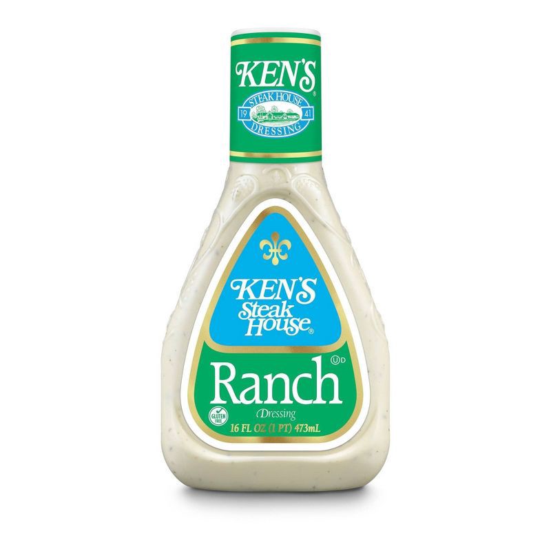 slide 1 of 4, Ken's Steak House Ranch Salad Dressing - 16fl oz, 16 fl oz