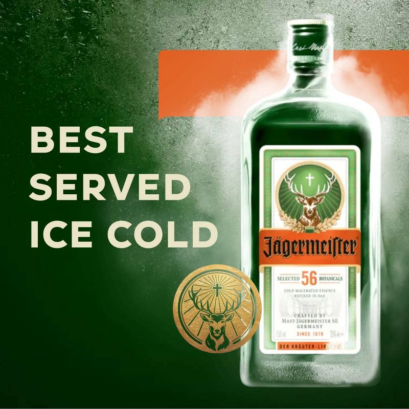 slide 7 of 9, Jagermeister Cordial Liqueur - 750ml Bottle, 750 ml