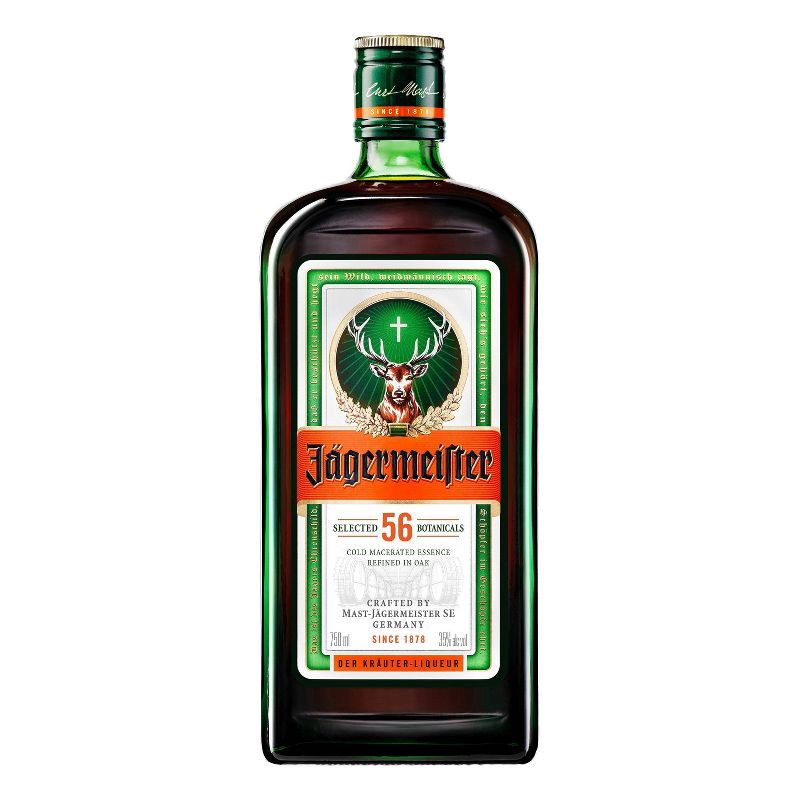 slide 1 of 9, Jagermeister Cordial Liqueur - 750ml Bottle, 750 ml