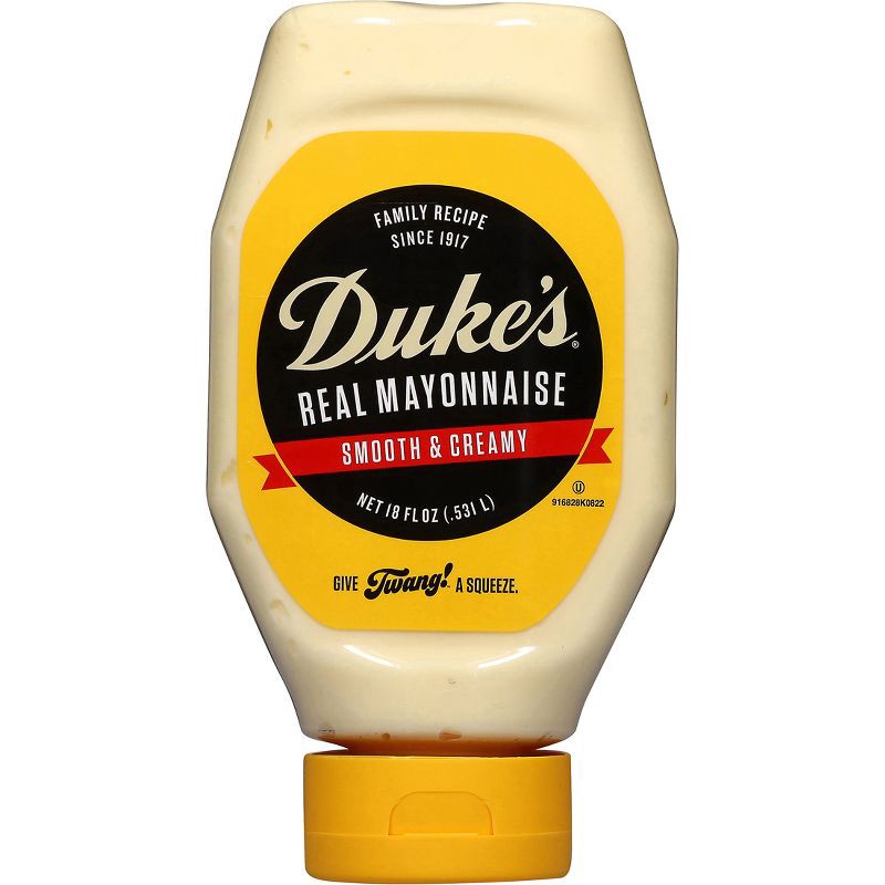 slide 2 of 5, Duke's Mayo Duke's Real Smooth & Creamy Mayonnaise 18oz, 18 oz
