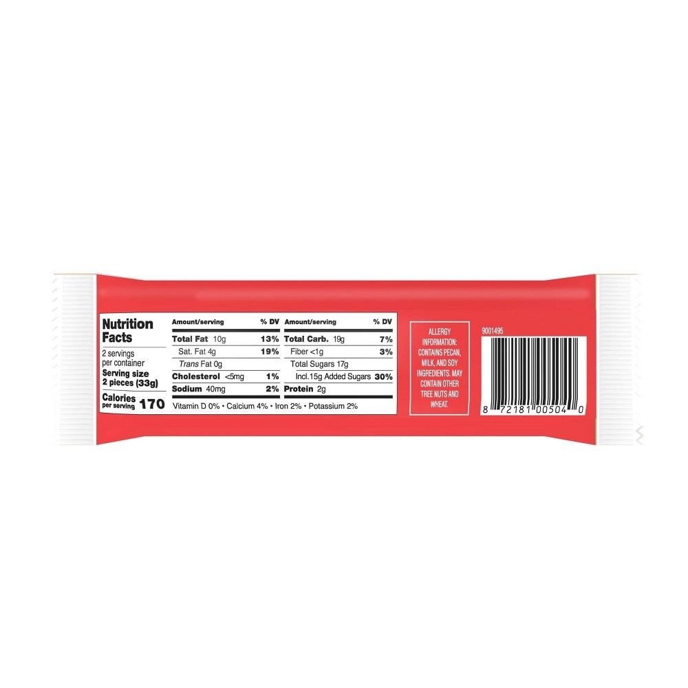 slide 2 of 3, Demet's Turtles Original Chocolate Bar, 4 ct