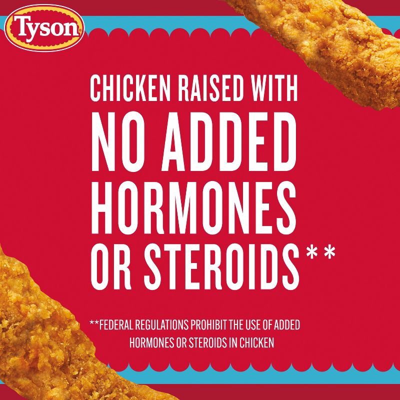 slide 5 of 12, Tyson All Natural Crispy Chicken Strips - Frozen - 25oz, 25 oz