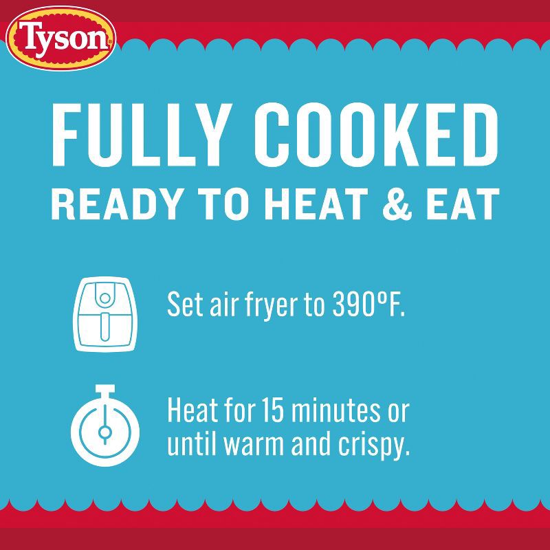 slide 6 of 12, Tyson All Natural Crispy Chicken Strips - Frozen - 25oz, 25 oz