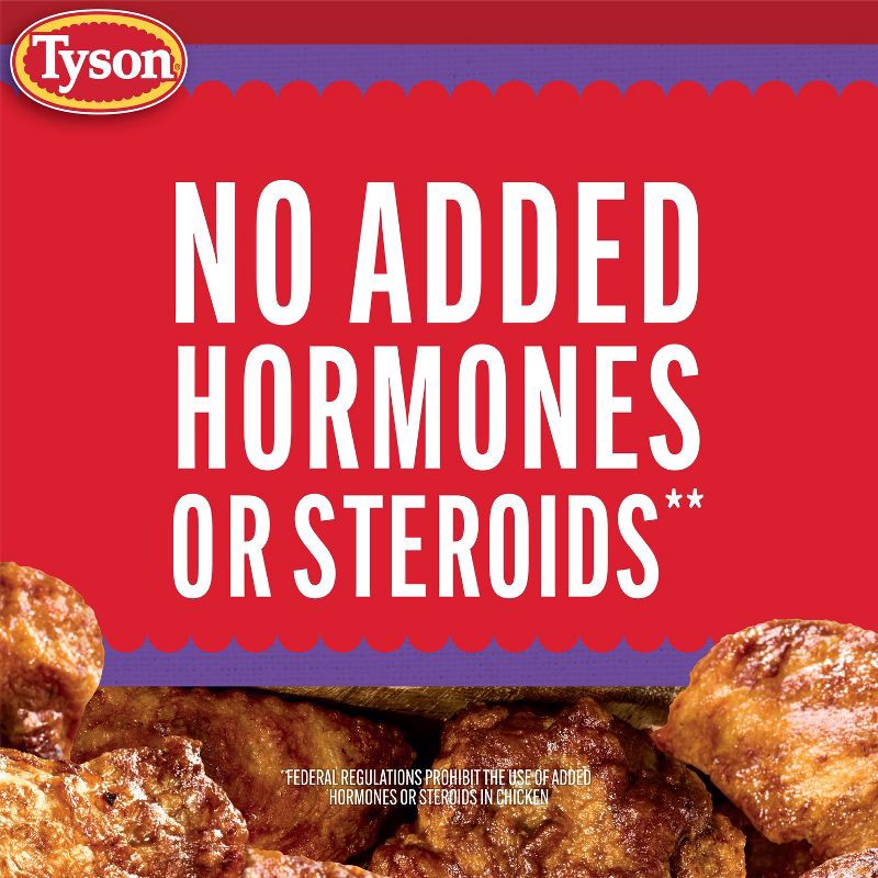slide 4 of 7, Tyson Any'tizers Honey BBQ Bone-In Chicken Wings - Frozen - 22oz, 22 oz