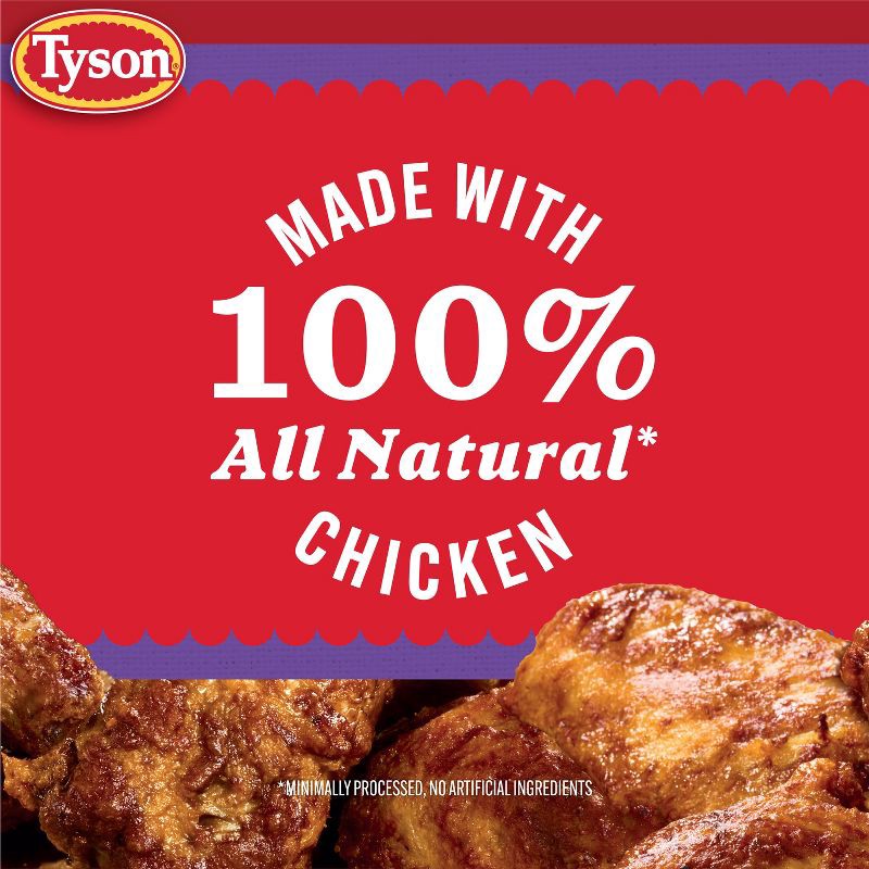 slide 5 of 7, Tyson Any'tizers Honey BBQ Bone-In Chicken Wings - Frozen - 22oz, 22 oz