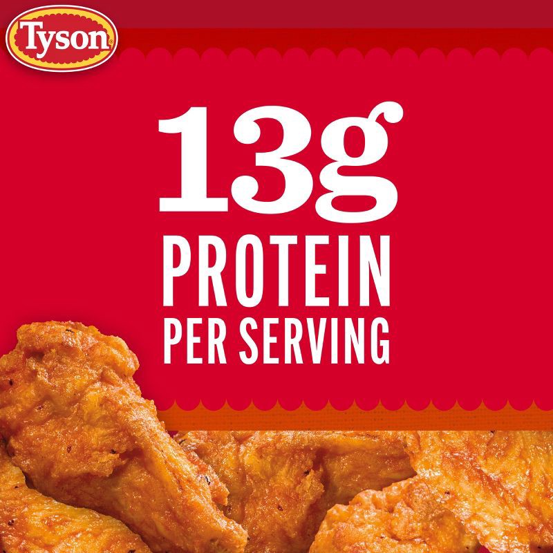 slide 3 of 7, Tyson Any'tizers Bone-In Buffalo Chicken Hot Wings - Frozen - 22oz, 22 oz