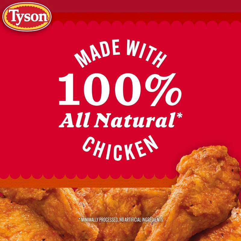 slide 6 of 7, Tyson Any'tizers Bone-In Buffalo Chicken Hot Wings - Frozen - 22oz, 22 oz
