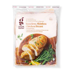 No Antibiotics Ever Boneless & Skinless Chicken Breast - Frozen - 40oz - Good & Gather™
