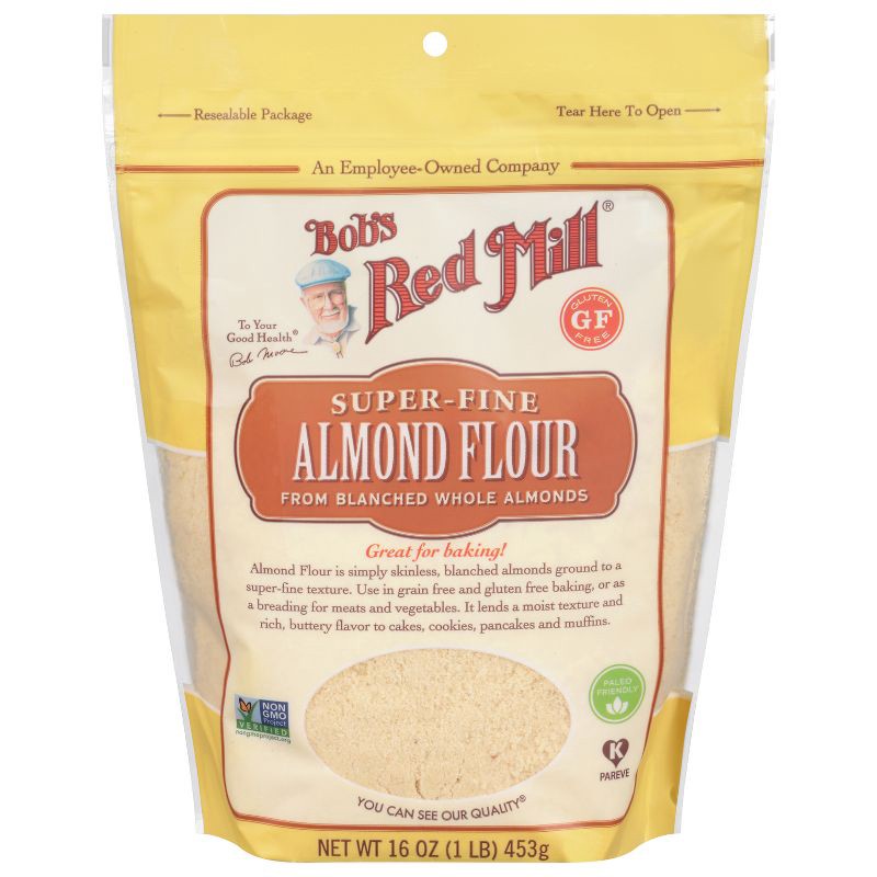 slide 1 of 5, Bob's Red Mill Gluten Free Super Fine Almond Flour - 16oz, 16 oz