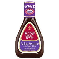 Ken's Steakhouse Asian Sesame with Ginger & Soy Dressing -16fl oz